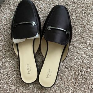 Never Worn Black Slip Ons